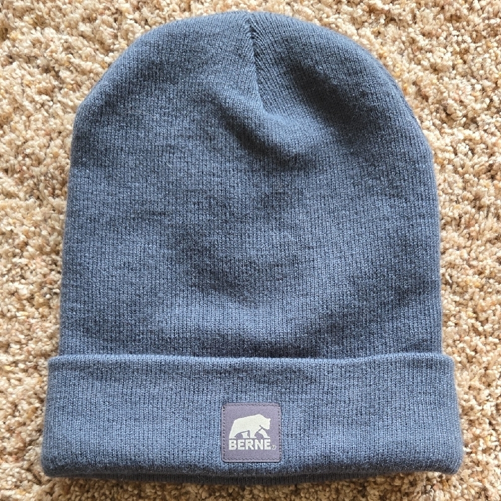 Berne Men's Charcoal Knit Beanie